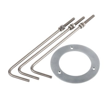 M-POL rozsdamentes acél rögzítő szett