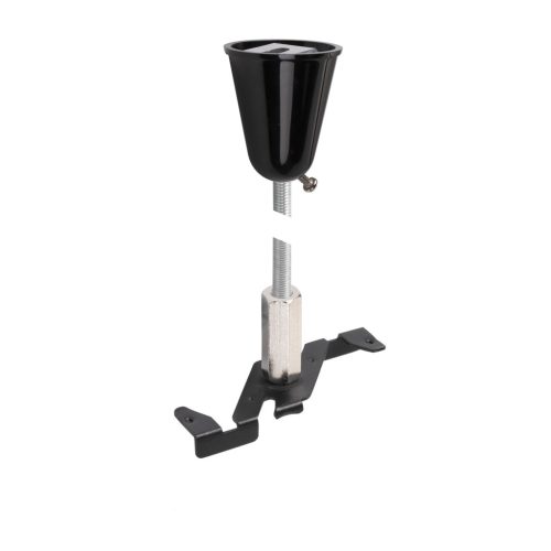 48V SYSTEM fekete 1m-es függesztő pálca 48V-os alacsony feszültségű sín felfüggesztéséhez