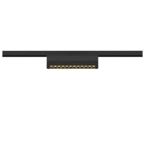 48V SYSTEM IN-LINE 24 fekete 7.3W 610lm 3000K CRI90 35° darklight billenthető led reflektor 48V-os alacsony feszültségű sínhez