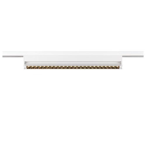 48V SYSTEM IN-LINE 46 fehér 14W 1180lm 2700K CRI90 35° darklight billenthető led reflektor 48V-os alacsony feszültségű sínhez