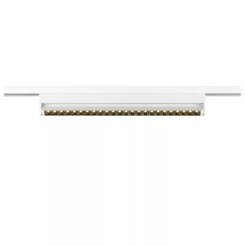 48V SYSTEM IN-LINE 46 fehér 14W 1230lm 3000K CRI90 35° darklight billenthető led reflektor 48V-os alacsony feszültségű sínhez