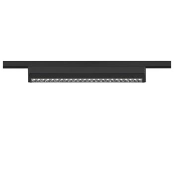   48V SYSTEM IN-LINE 46 fekete 14W 1250lm 4000K CRI90 35° darklight billenthető led reflektor 48V-os alacsony feszültségű sínhez