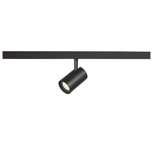 NUMINOS® XS 48V fekete 4000K 8.7W 20° állítható LED spot lámpa 48V-os alacsony feszültségű sínhez