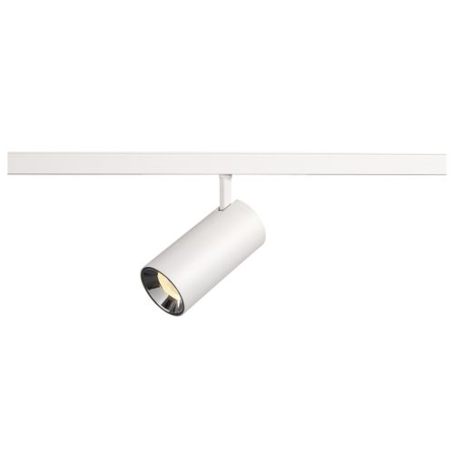 NUMINOS® S 48V fehér-króm 16W 1050lm 3000K CRI90 55° állítható LED spot lámpa 48V-os alacsony feszültségű sínhez