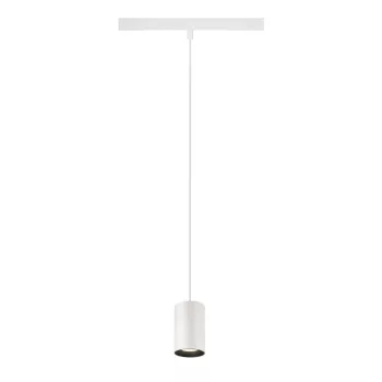   NUMINOS® XS 48V fehér-fekete 4000K 55° 1.5m -es függesztett LED spot lámpa 48V-os alacsony feszültségű sínhez