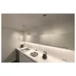 UNIVERSAL DOWNLIGHT fekete kerek lámpa burkolat