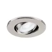 UNIVERSAL DOWNLIGHT szürke kerek lámpa burkolat