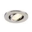 UNIVERSAL DOWNLIGHT szürke kerek lámpa burkolat