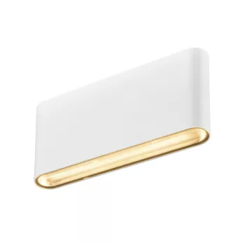 OVAL 18 WL fehér lapos kialakítású fali LED lámpa