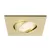 UNIVERSAL DOWNLIGHT arany színű szögletes mennyezeti süllyesztett spot lámpakeret