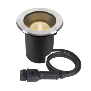   DASAR L rozsdamentes acél DALI kerek talajba süllyeszthető falmosó LED lámpa