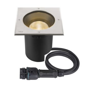   DASAR L rozsdamentes acél DALI szögletes talajba süllyeszthető falmosó LED lámpa