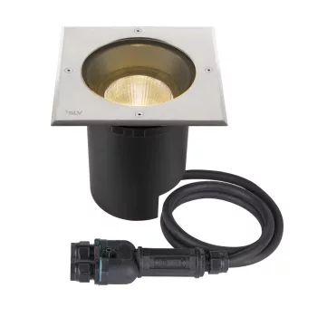   DASAR L rozsdamentes acél DALI szögletes talajba süllyeszthető falmosó LED lámpa