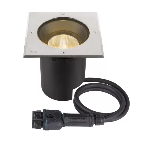 DASAR L rozsdamentes acél DALI szögletes talajba süllyeszthető falmosó LED lámpa