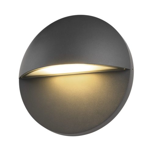 LID II antracit kültéri fali LED lámpa