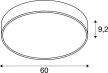 MEDO PRO 60 fehér Trailing-edge 110° kerek állítható színhőmérsékletű dimmelhető fali és mennyezeti LED lámpa