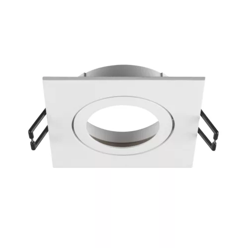 NEW TRIA 68 fehér 8 x 8 cm szögletes mennyezeti süllyesztett spot lámpakeret