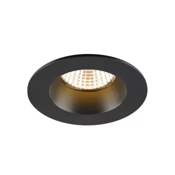   NEW TRIA 68 fekete 2700K 38° kerek mennyezeti süllyesztett spot LED lámpa