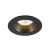 NEW TRIA 68 fekete 2700K 38° kerek mennyezeti süllyesztett spot LED lámpa