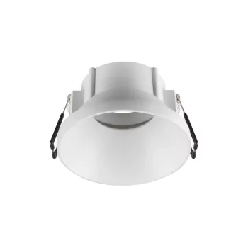   NEW TRIA 75 fehér kerek mély mennyezeti süllyesztett spot lámpakeret