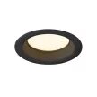 DOWNLIGHT V 100 fekete mennyezeti süllyesztett lámpakeret