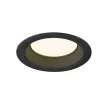 DOWNLIGHT V 100 fekete mennyezeti süllyesztett lámpakeret