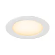 DOWNLIGHT V 150 fehér lapos mennyezeti süllyesztett lámpakeret
