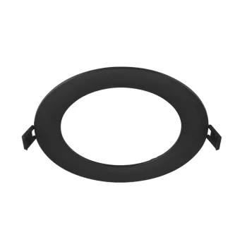   DOWNLIGHT V 150 fekete lapos mennyezeti süllyesztett lámpakeret