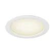 DOWNLIGHT V 200 fehér lapos mennyezeti süllyesztett lámpakeret