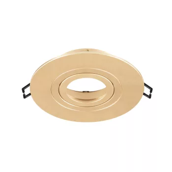   NEW TRIA 75 XL rozéarany d11 cm kerek mennyezeti süllyesztett spot lámpakeret