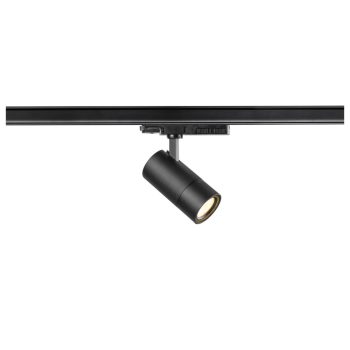   SLVTECH TRACKSPOT fekete dimmelhető állítható sugárzási szögű LED spot lámpa 3 fázisú sínhez