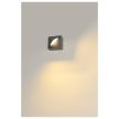 LID I antracit állítható kültéri led falikar