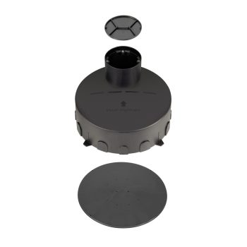 DASAR M fekete beépítő doboz