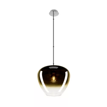   PANTILO CONVEX 40 arany E27 üveg mennyezeti függesztett lámpatest