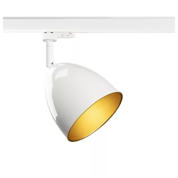   PARA CONE 14 fehér-arany GU10 állítható spot lámpatest 1 fázisú sínhez