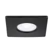 UNIVERSAL DOWNLIGHT fekete szögletes lámpa burkolat