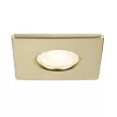 UNIVERSAL DOWNLIGHT arany színű szögletes lámpa burkolat