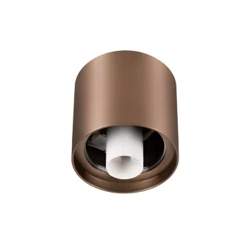   VARYT vörösréz E14 foglalattal kerek mennyezeti lámpa váz