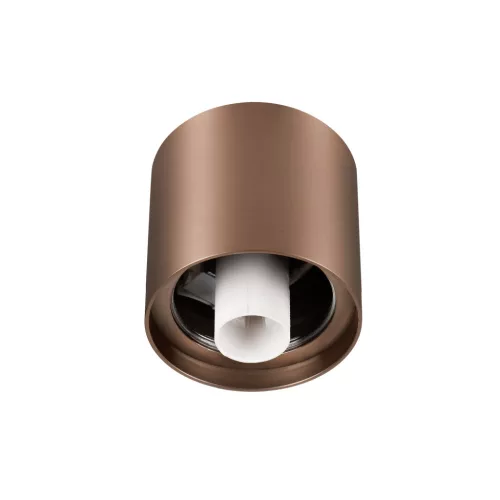 VARYT vörösréz E14 foglalattal kerek mennyezeti lámpa váz