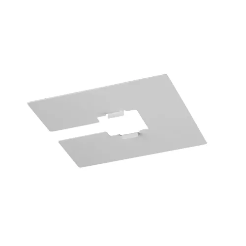 1PH SYSTEM szürke 10 x 10 cm mennyezet takaró 1 fázisú sínhez