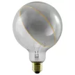 LED ILLUSION GLOBE 125 szürke E27 5W 2200K füstüveg dimmelhető filament LED izzó