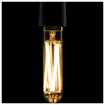   LED TUBE SLIM átlátszó E27 11W 2700K keskeny dimmelhető filament LED izzó