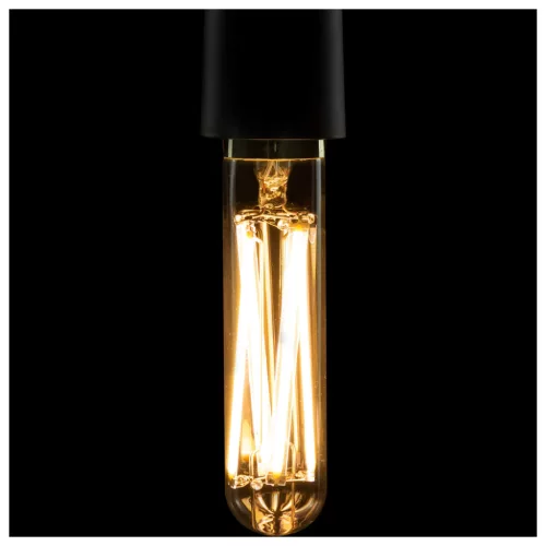 LED TUBE SLIM átlátszó E27 11W 2700K keskeny dimmelhető filament LED izzó