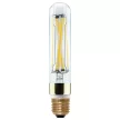 LED TUBE SLIM átlátszó E27 11W 2700K keskeny dimmelhető filament LED izzó