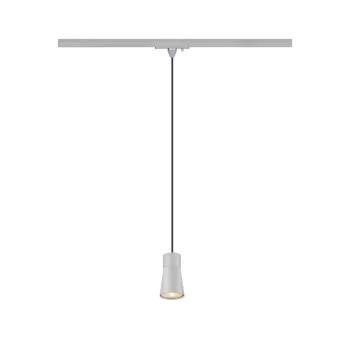   PURI 2.0 CONE szürke GU10 függesztett spot lámpa 1 fázisú sínhez