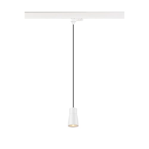 PURI 2.0 DOME fehér GU10 függesztett spot lámpa 3 fázisú sínhez