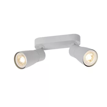   PURI 2.0 DOME szürke GU10 2-es állítható fali és mennyezeti lámpa