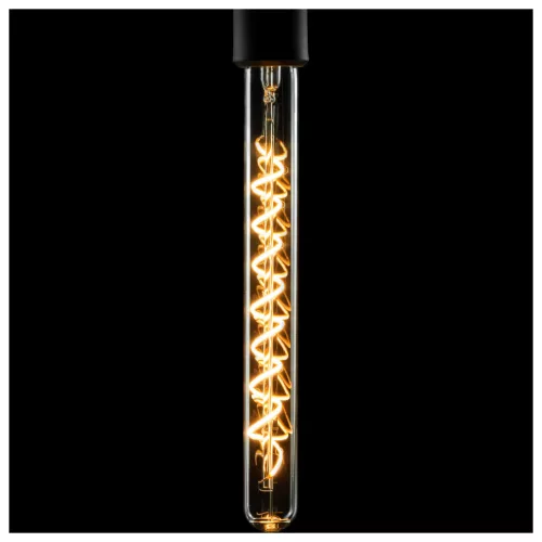 LED SOFT TUBE T300 átlátszó E27 9W 1900K dimmelhető filament LED izzó