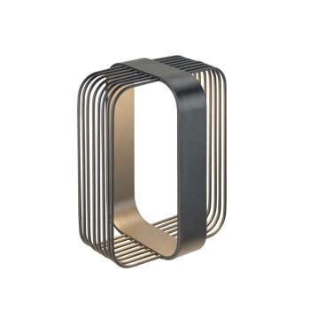 GRID CUBE fekete indirekt kültéri földön álló lámpa