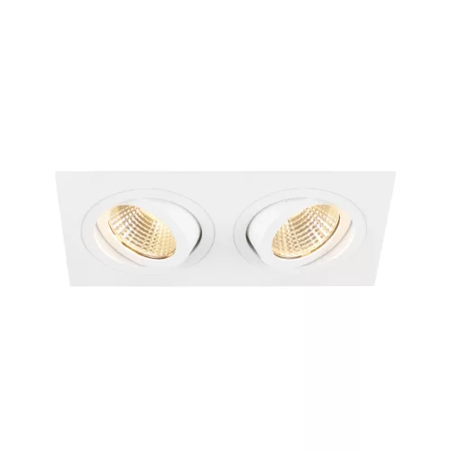 NEW TRIA 155 LED fehér mennyezetbe süllyeszthető dupla spot LED lámpa